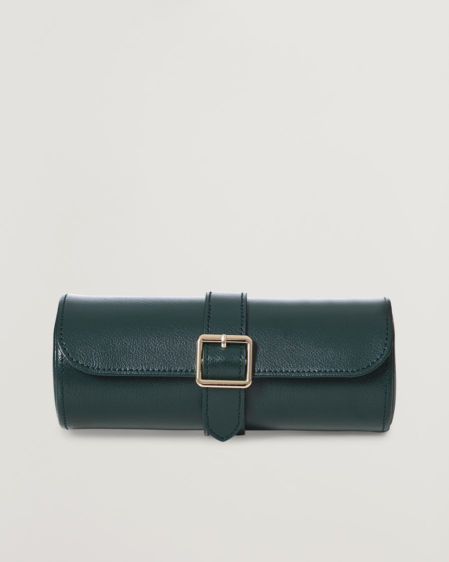Uomini | Orologi & Portagioielli | WOLF | British Racing Green Triple Watch Roll