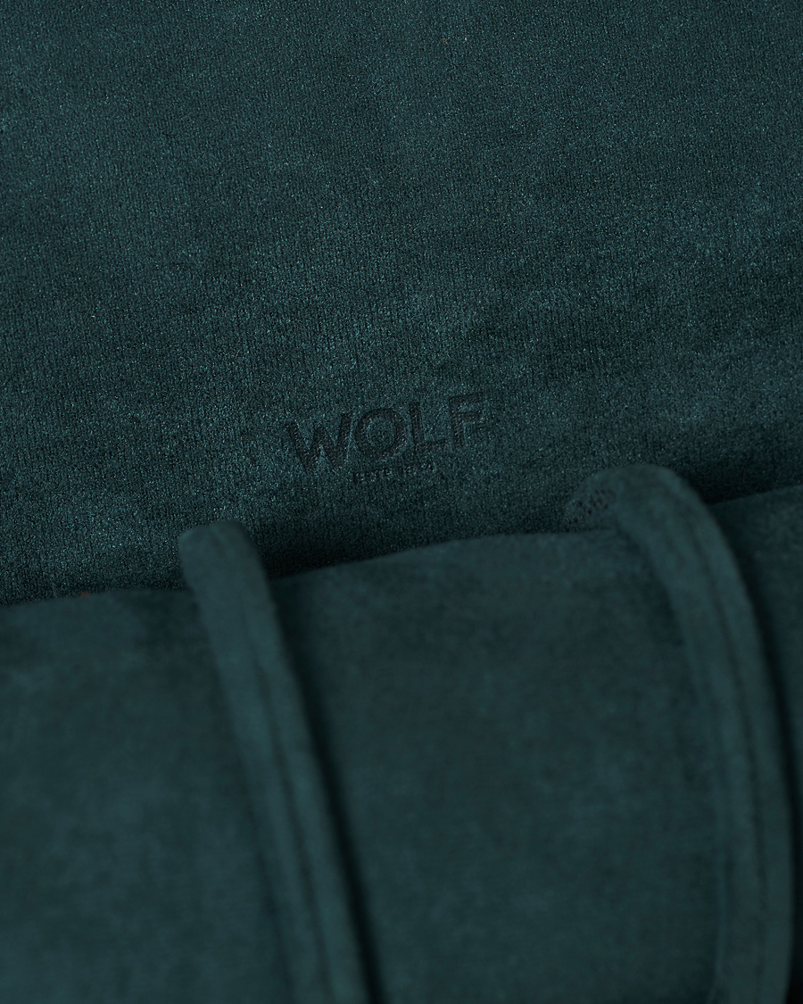 Uomini | Orologi & Portagioielli | WOLF | British Racing Green Triple Watch Roll