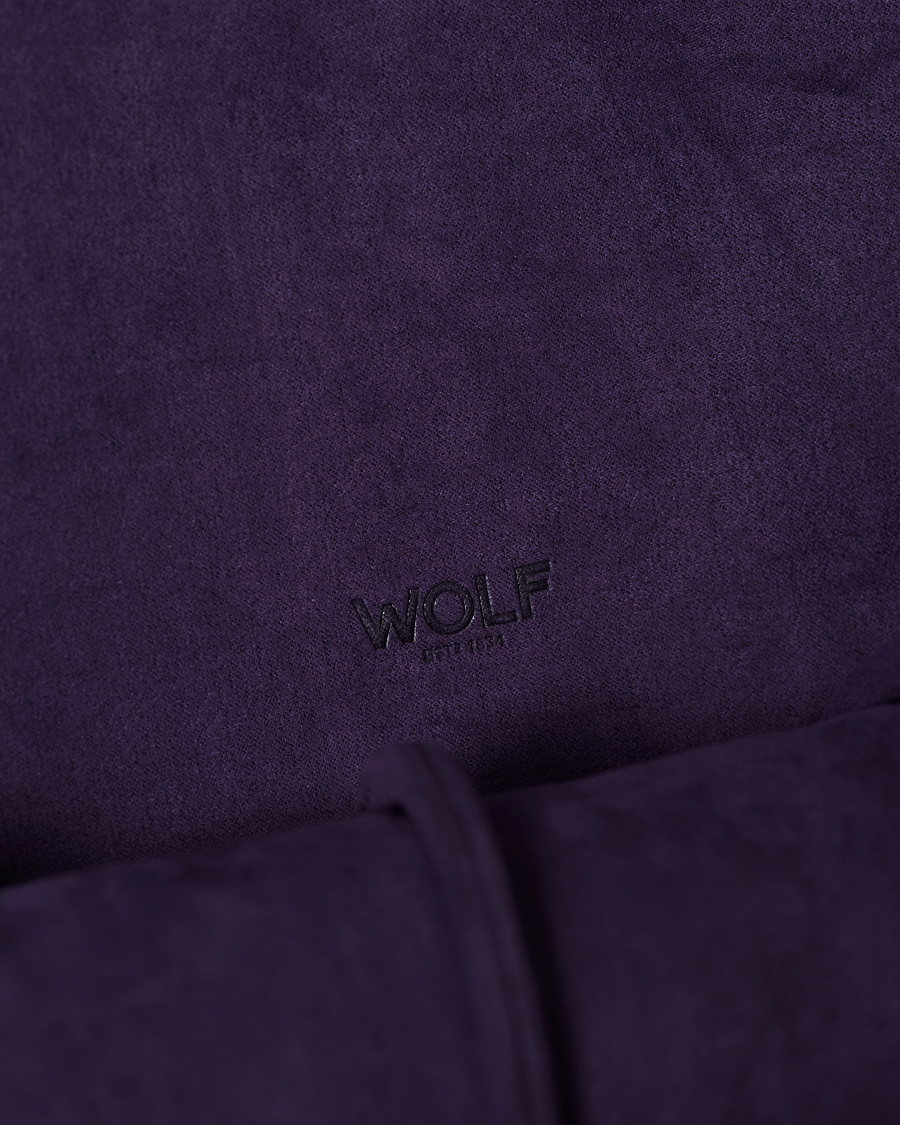 Uomini | Orologi & Portagioielli | WOLF | Blake Triple Watch Roll Black/Purple