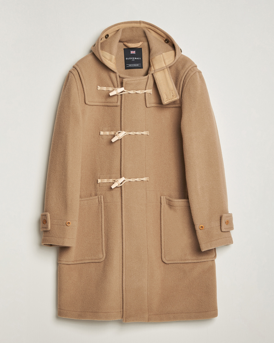 Uomini | Giacche | Gloverall | 575 Monty Original Duffle Coat Camel