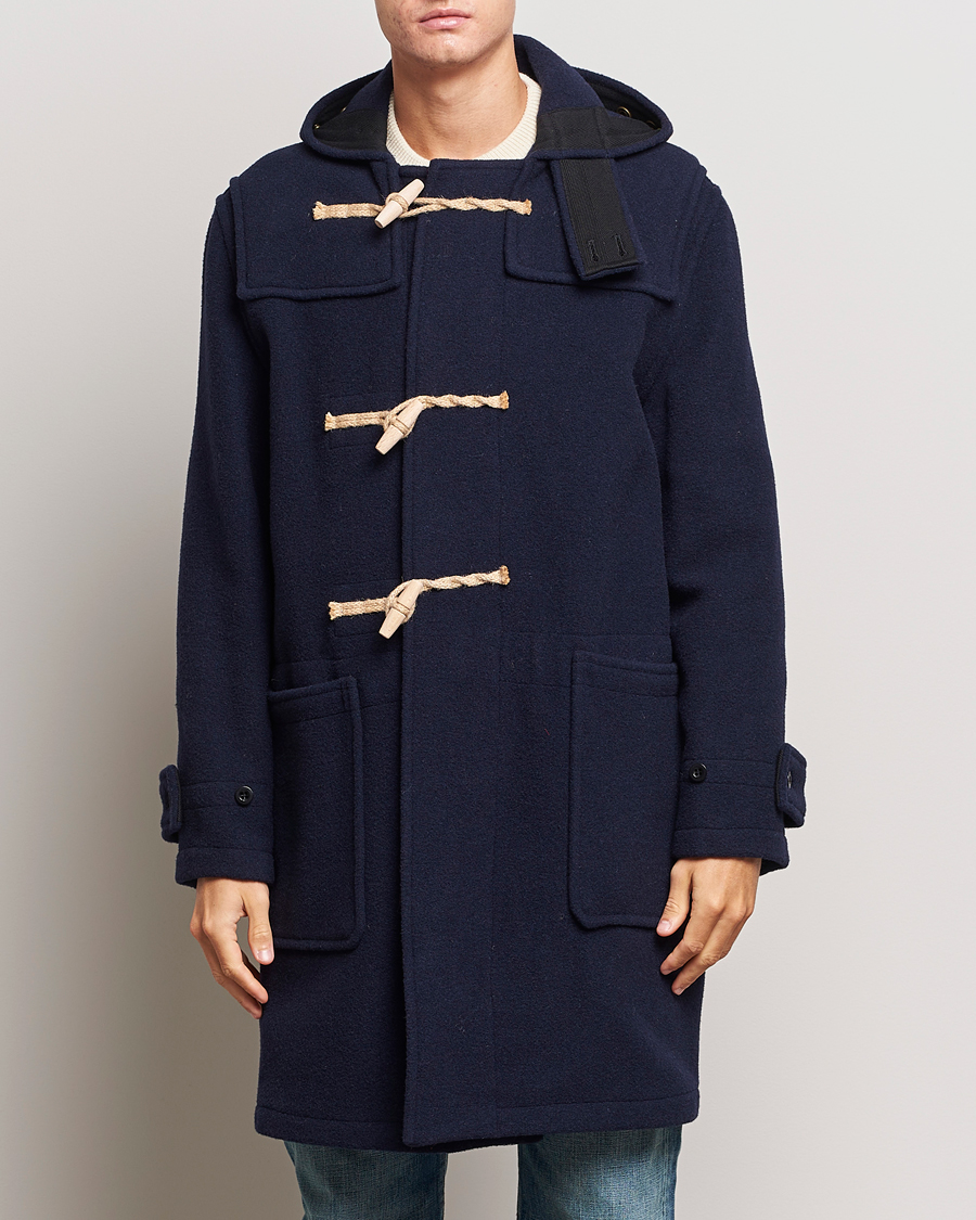 Uomini | Giacche | Gloverall | 575 Monty Original Duffle Coat Navy