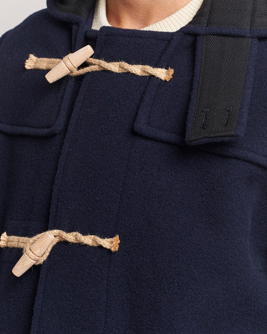 Uomini | Giacche | Gloverall | 575 Monty Original Duffle Coat Navy