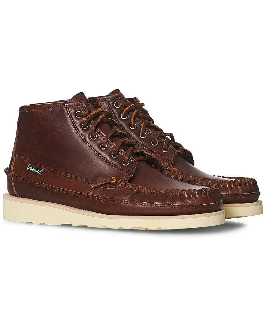 Uomini | Sebago Campsides Seneca Mid Leather Boot Brown | Sebago | Campsides Seneca Mid Leather Boot Brown
