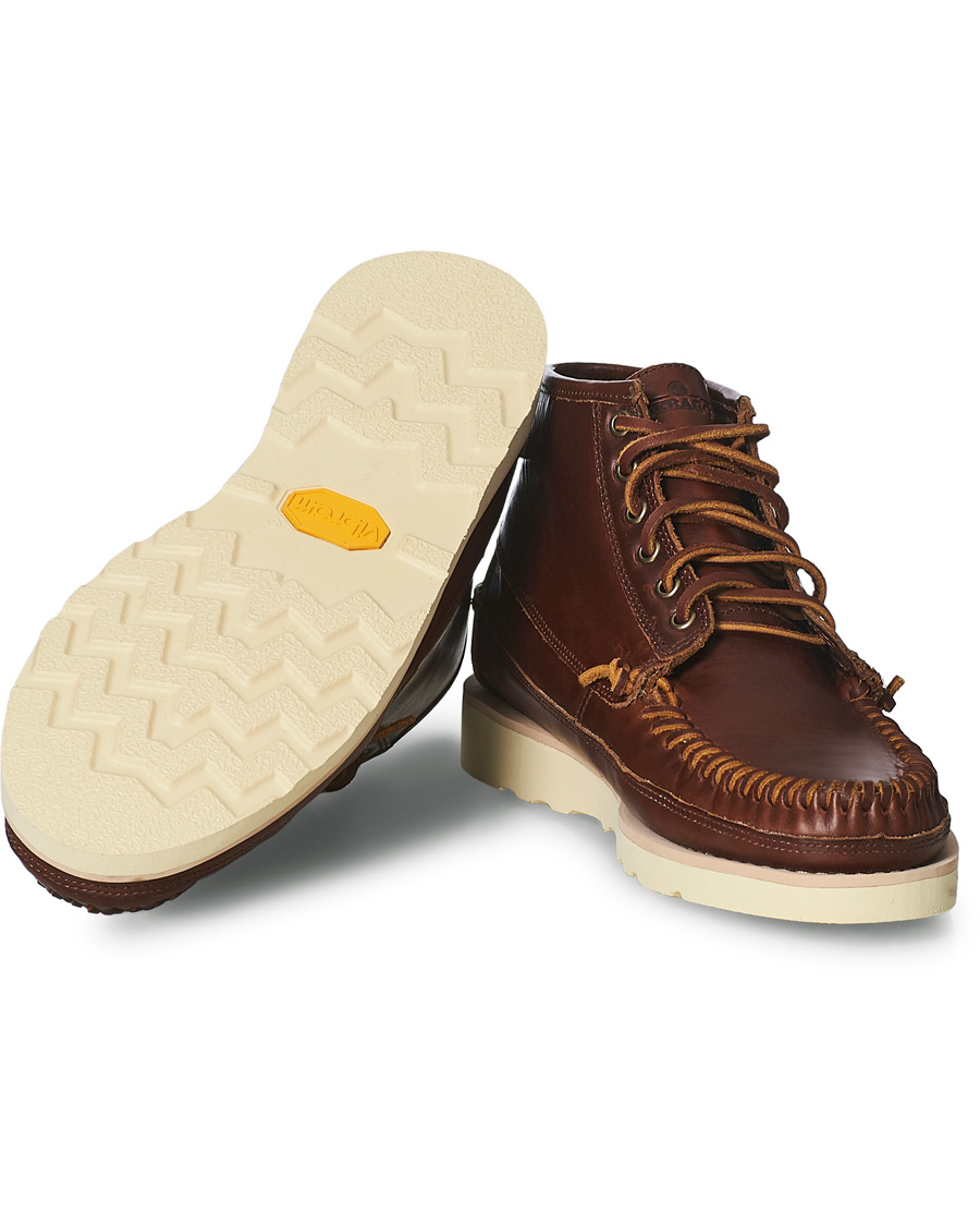 Uomini | Sebago Campsides Seneca Mid Leather Boot Brown | Sebago | Campsides Seneca Mid Leather Boot Brown