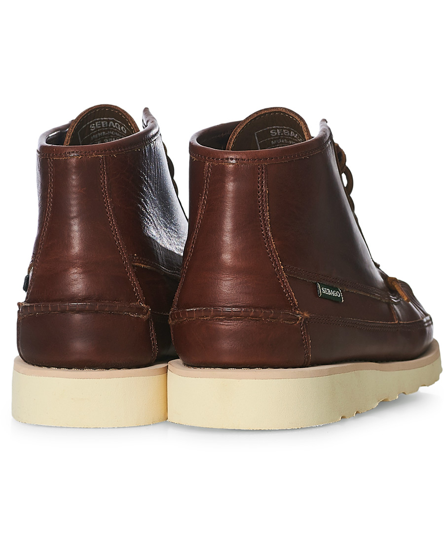 Uomini | Sebago Campsides Seneca Mid Leather Boot Brown | Sebago | Campsides Seneca Mid Leather Boot Brown