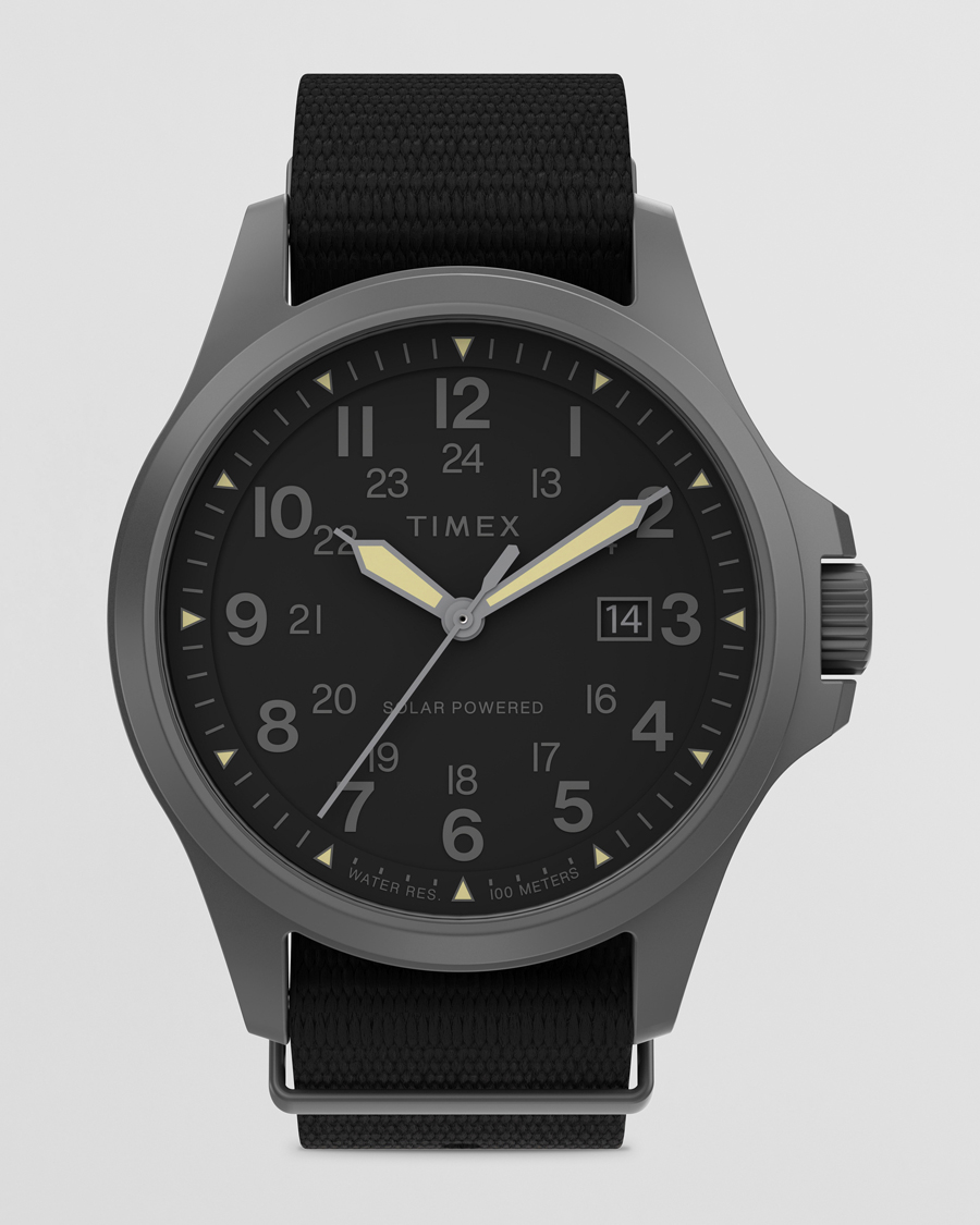 Uomini | Timex Field Post Solar Watch 41mm Black Dial | Timex | Field Post Solar Watch 41mm Black Dial