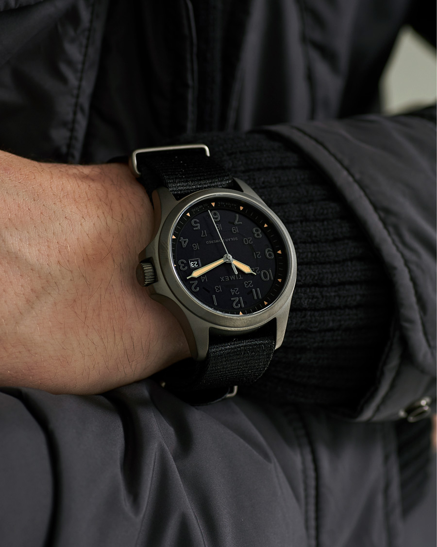 Uomini | Timex Field Post Solar Watch 41mm Black Dial | Timex | Field Post Solar Watch 41mm Black Dial