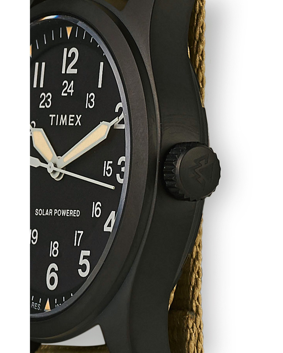 Uomini | Timex Field Post Solar Watch 36mm Green/Black | Timex | Field Post Solar Watch 36mm Green/Black
