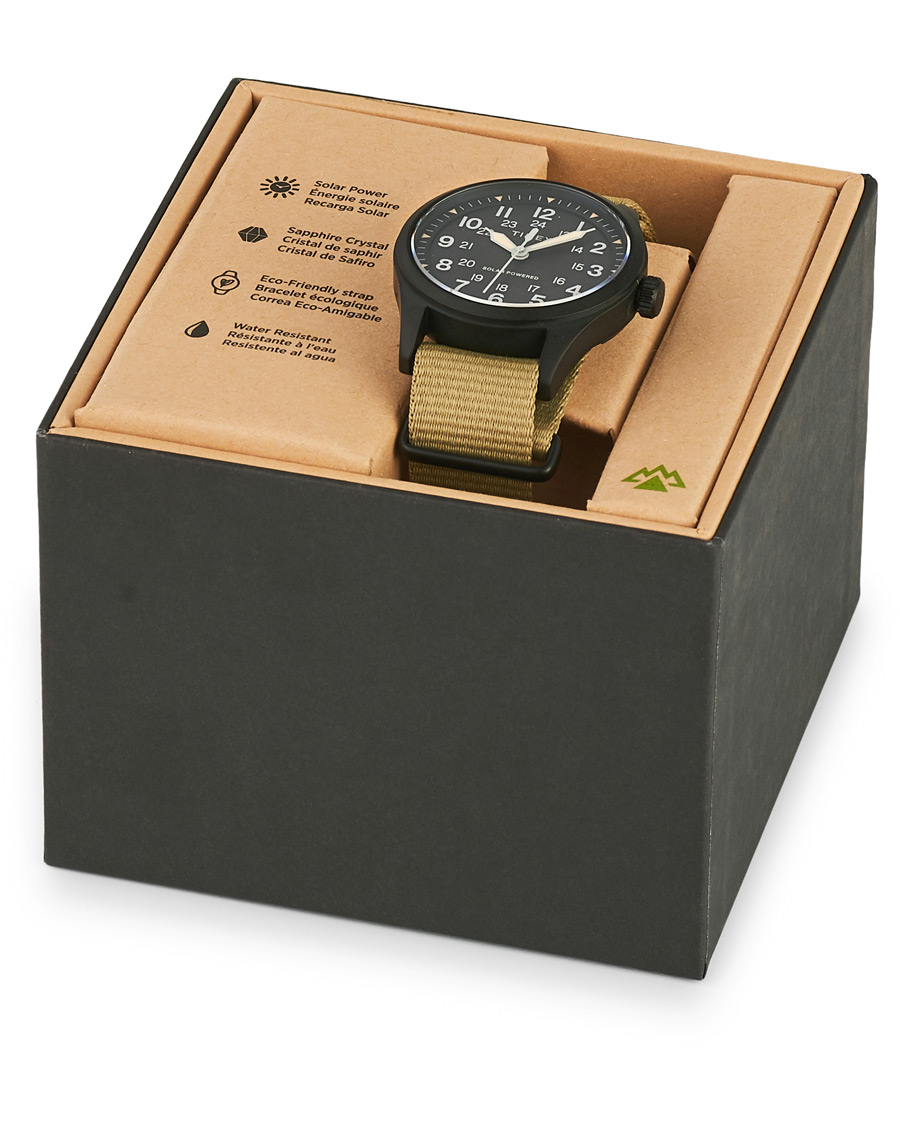 Uomini | Timex Field Post Solar Watch 36mm Green/Black | Timex | Field Post Solar Watch 36mm Green/Black