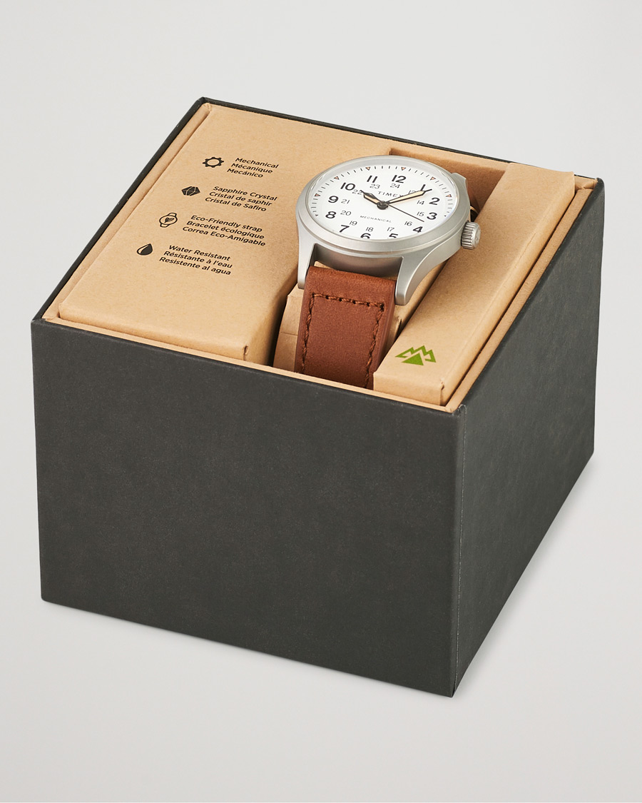 Uomini | Timex Field Post Mechanical Watch 38mm White Dial | Timex | Field Post Mechanical Watch 38mm White Dial