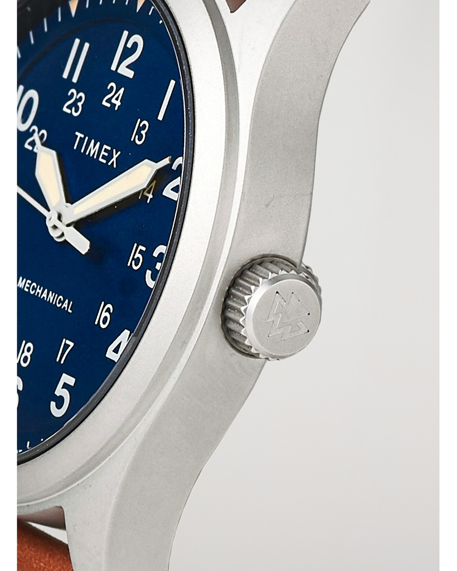 Uomini | Timex Field Post Mechanical Watch 38mm Blue Dial | Timex | Field Post Mechanical Watch 38mm Blue Dial