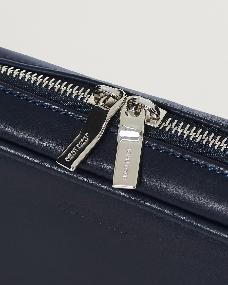 Uomini | Cura delle scarpe | John Lobb | Shoe Care Travel Case Navy