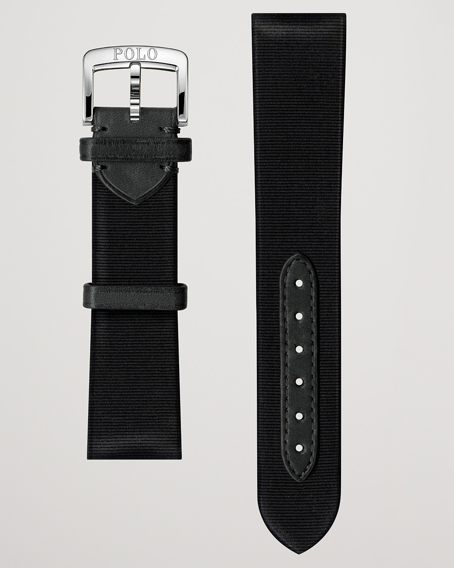 Uomini | Polo Ralph Lauren Sporting Gros Grain Strap Black | Polo Ralph Lauren | Sporting Gros Grain Strap Black