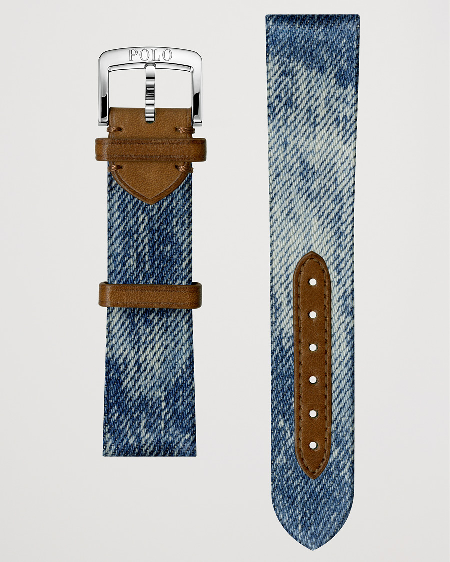 Uomini | Polo Ralph Lauren Sporting Denim Strap Blue | Polo Ralph Lauren | Sporting Denim Strap Blue