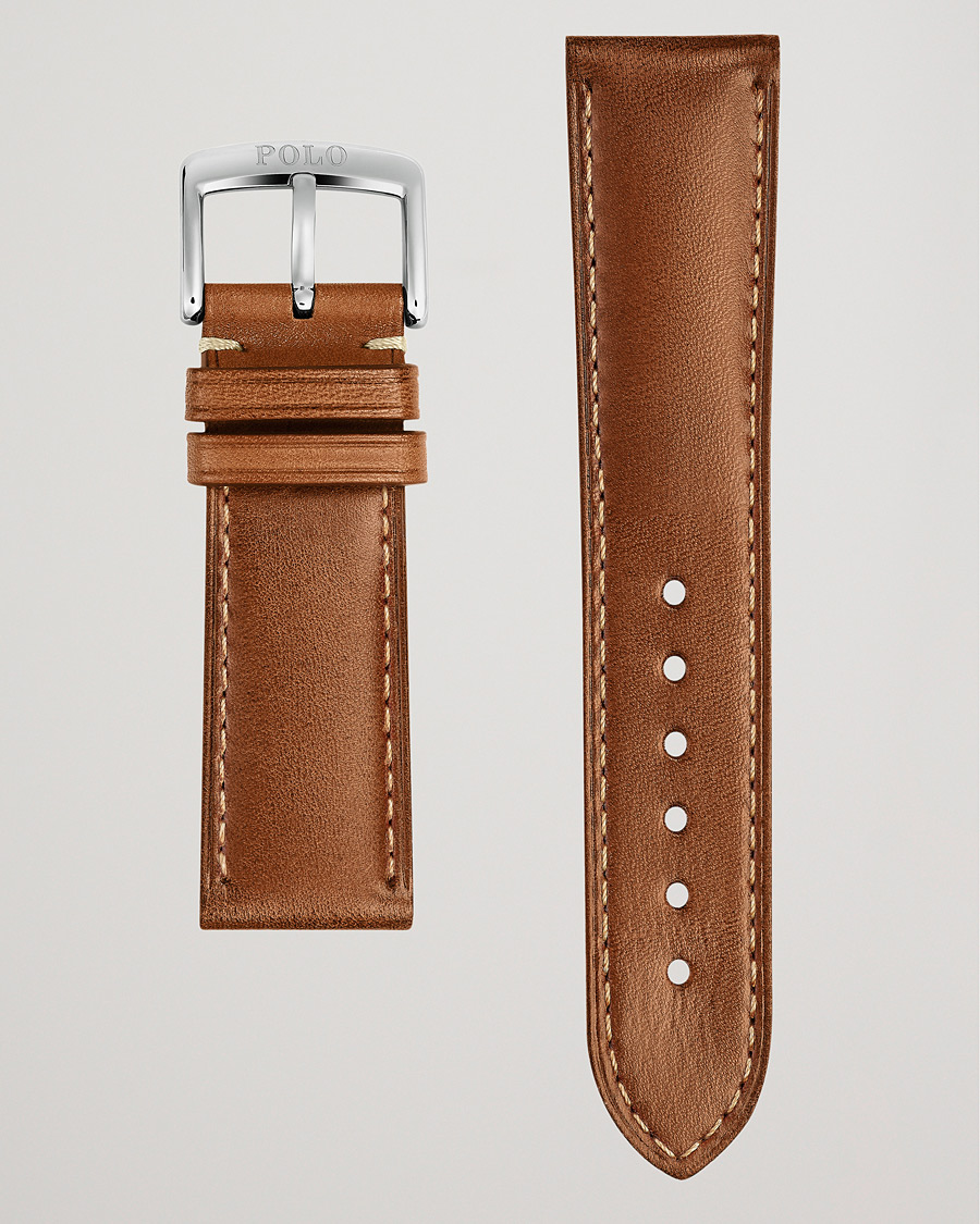 Uomini | Cinturini per orologi | Polo Ralph Lauren | Sporting Leather Strap Used Burnished