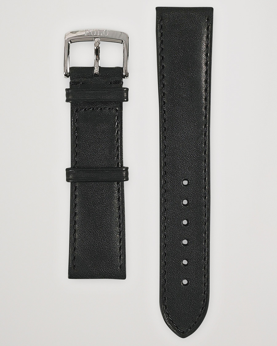 Uomini | Cinturini per orologi | Polo Ralph Lauren | Sporting Leather Strap Black