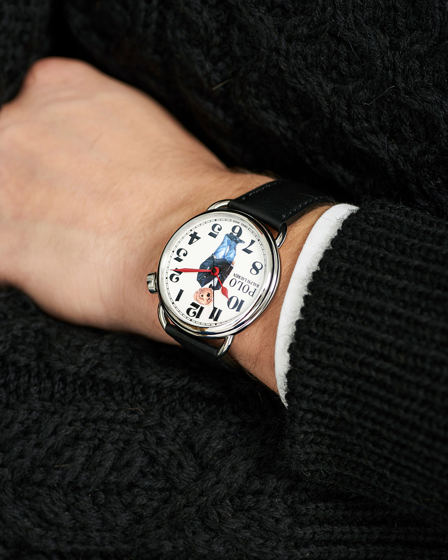 Uomini | Polo Ralph Lauren 42mm Automatic Denim Tux Bear White Dial | Polo Ralph Lauren | 42mm Automatic Denim Tux Bear White Dial