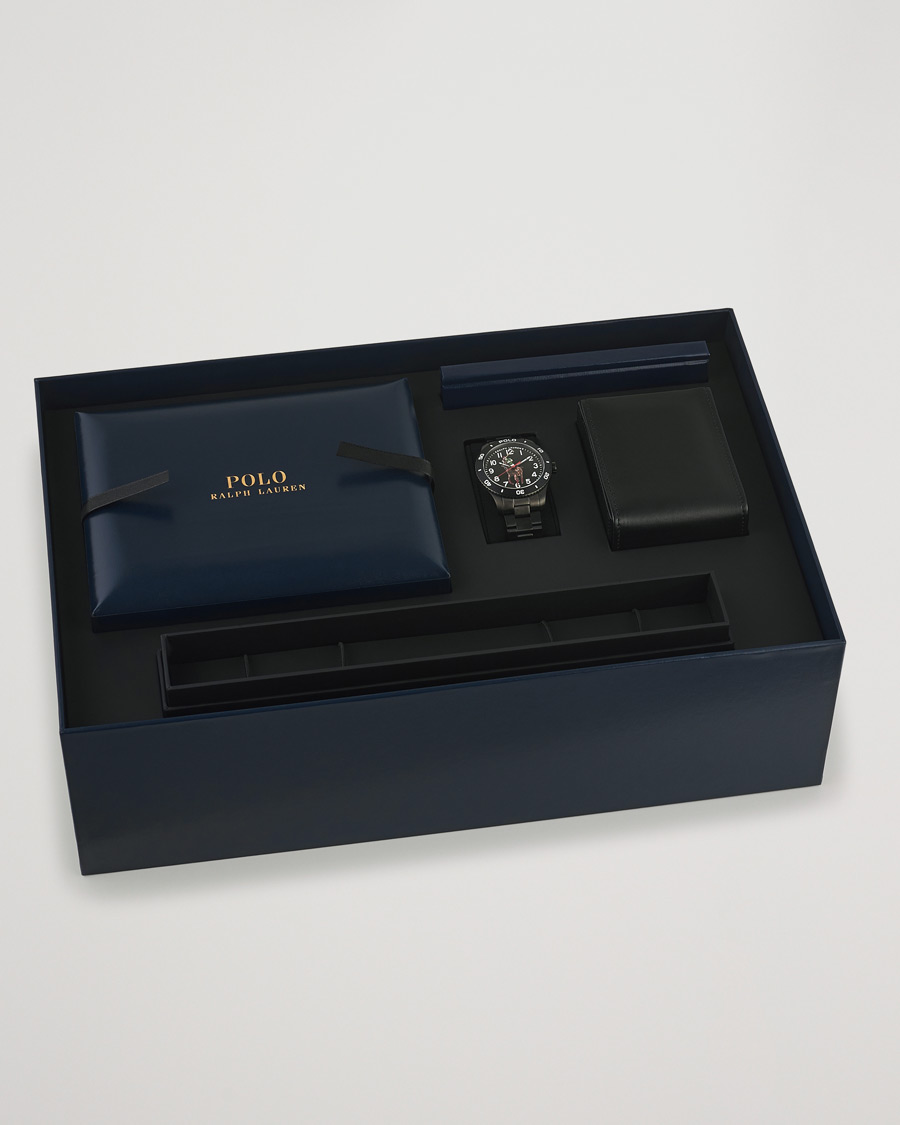 Uomini | Polo Ralph Lauren 42mm Automatic Pony Player Black Dial | Polo Ralph Lauren | 42mm Automatic Pony Player Black Dial