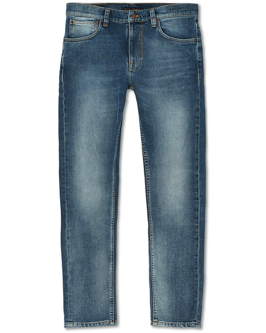 Uomini | Jeans | Nudie Jeans | Lean Dean Jeans Gentle Worn