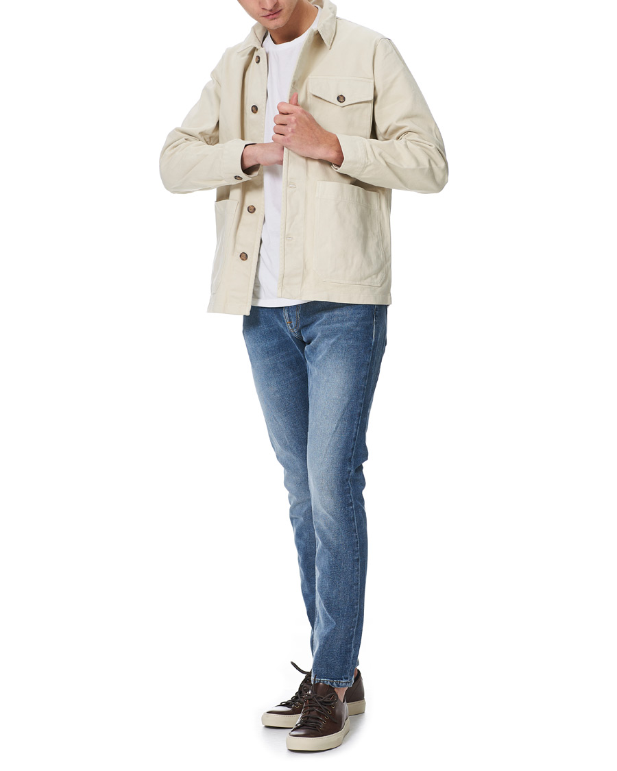 Uomini | Jeans | Nudie Jeans | Lean Dean Jeans Gentle Worn