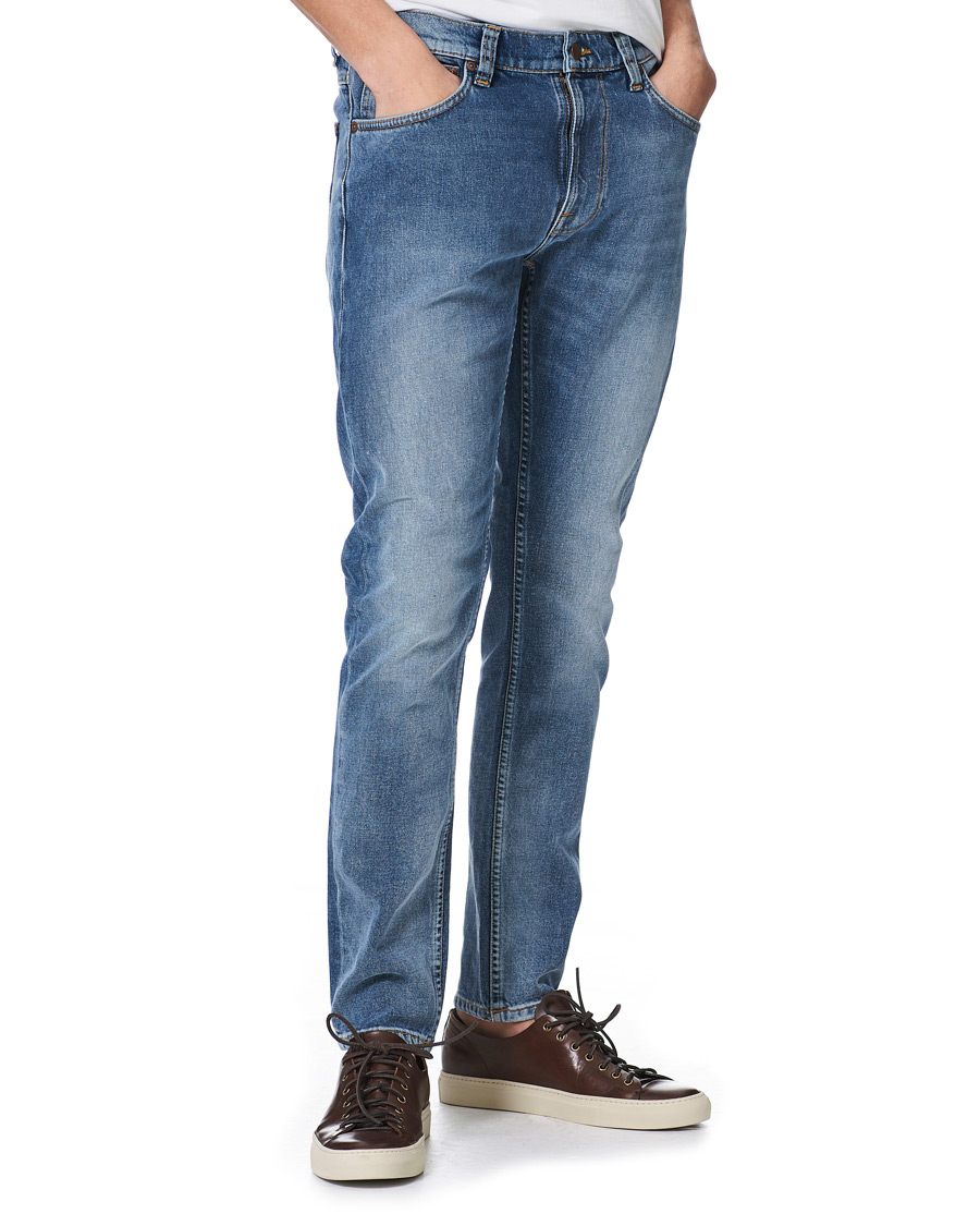 Uomini | Jeans | Nudie Jeans | Lean Dean Jeans Gentle Worn