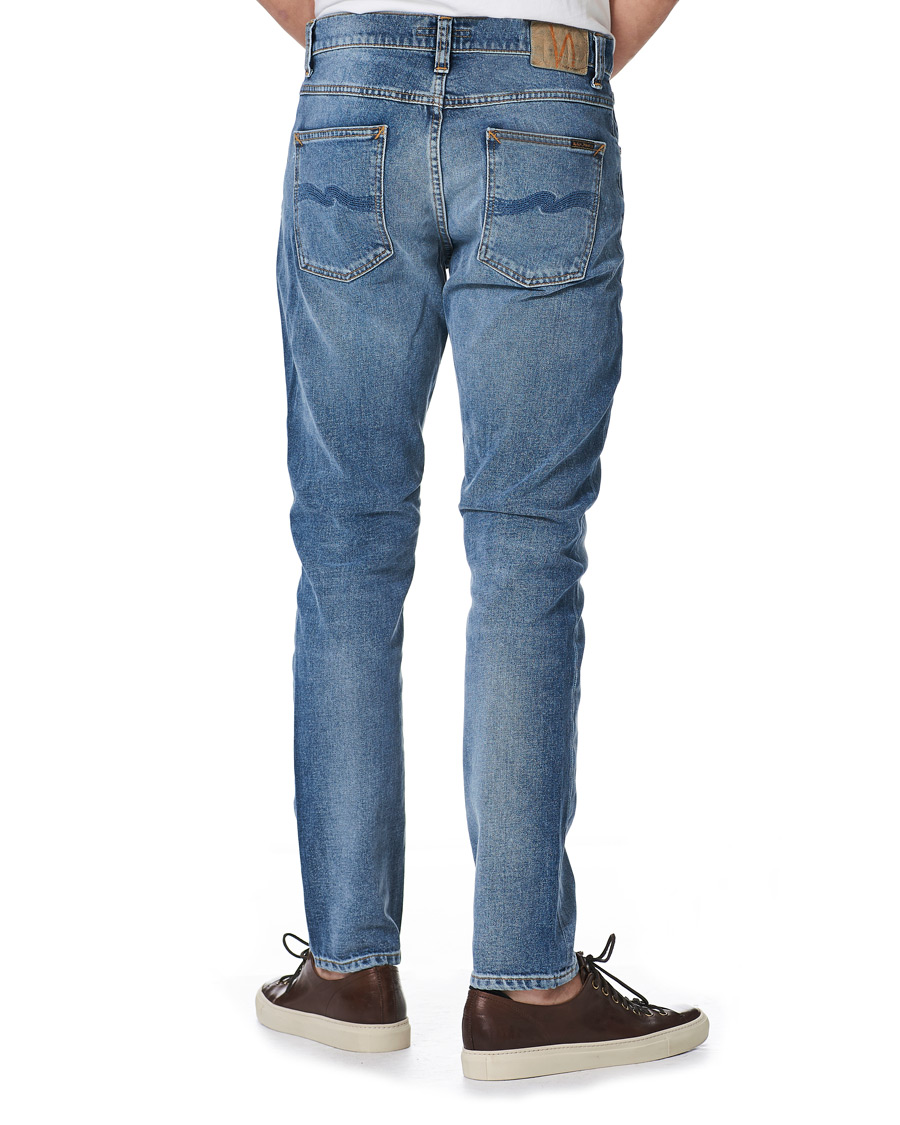 Uomini | Jeans | Nudie Jeans | Lean Dean Jeans Gentle Worn