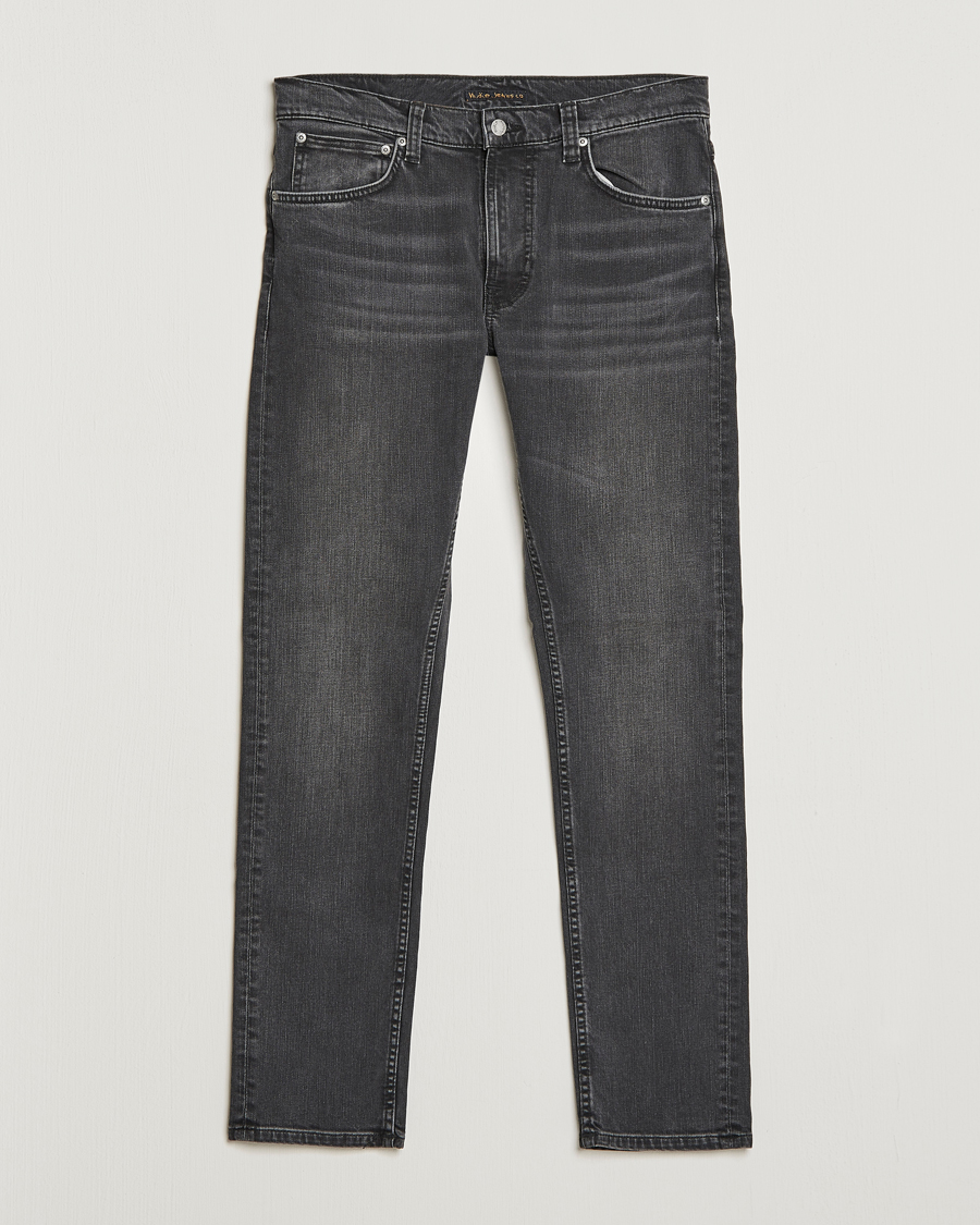 Uomini | Pantaloni | Nudie Jeans | Lean Dean Jeans Black Eyes