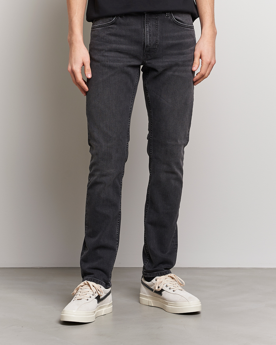 Uomini | Pantaloni | Nudie Jeans | Lean Dean Jeans Black Eyes