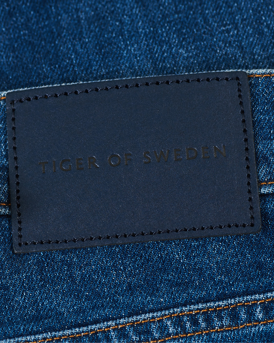 Uomini | Jeans | Tiger of Sweden | Pistolero Cotton Jeans Blue