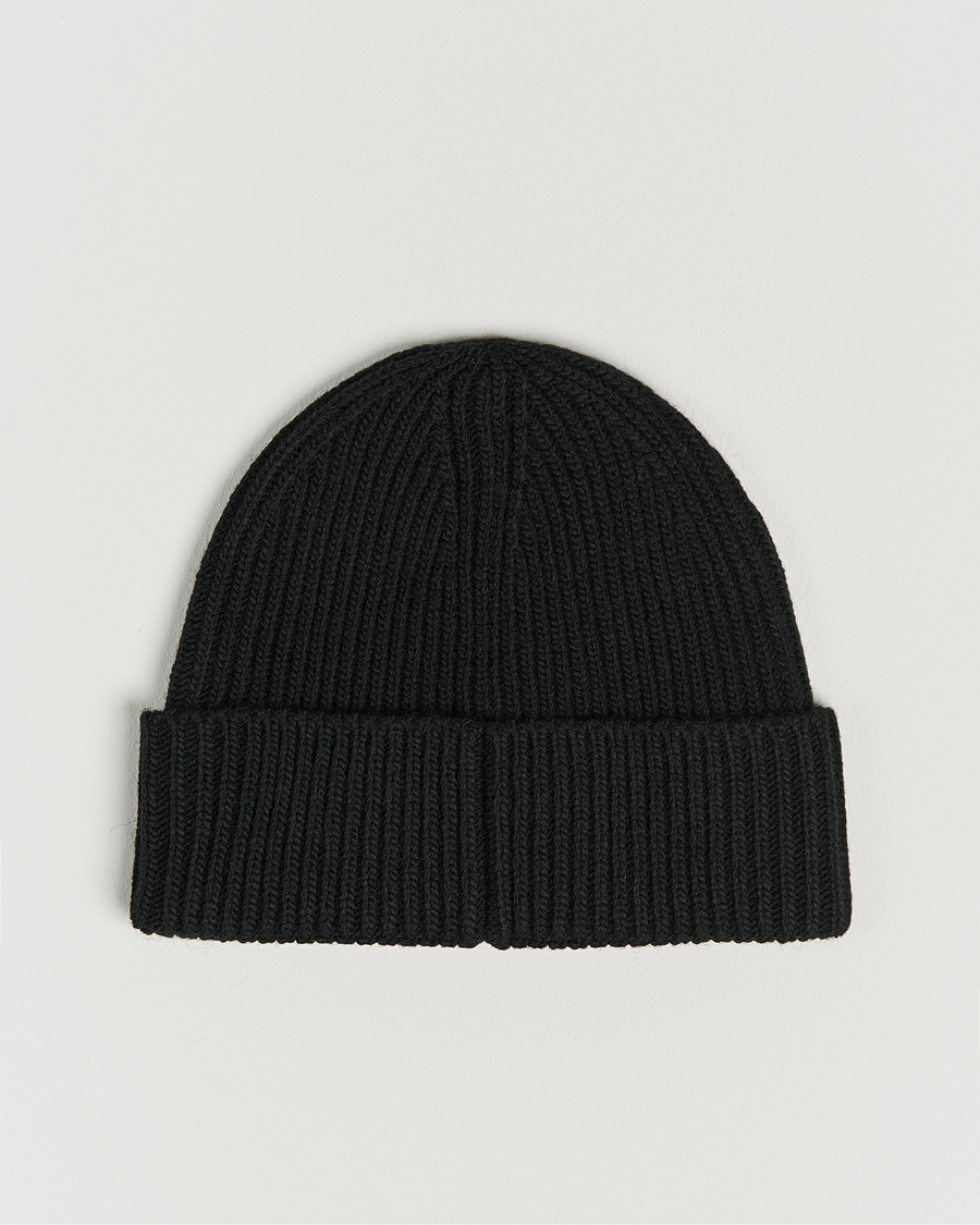 Uomini | NN07 Bob Logo Beanie Black | NN07 | Bob Logo Beanie Black