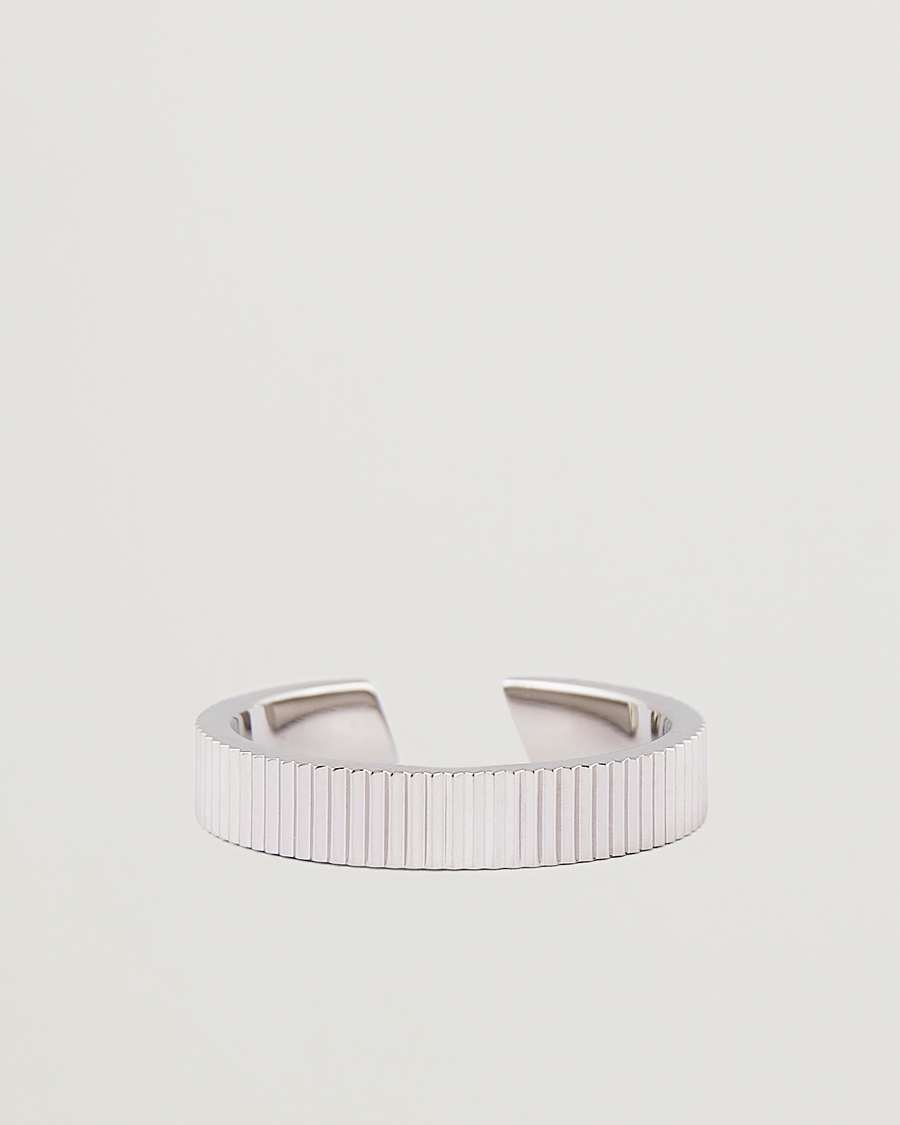 Uomini | Skultuna Ribbed Ring Steel | Skultuna | Ribbed Ring Steel