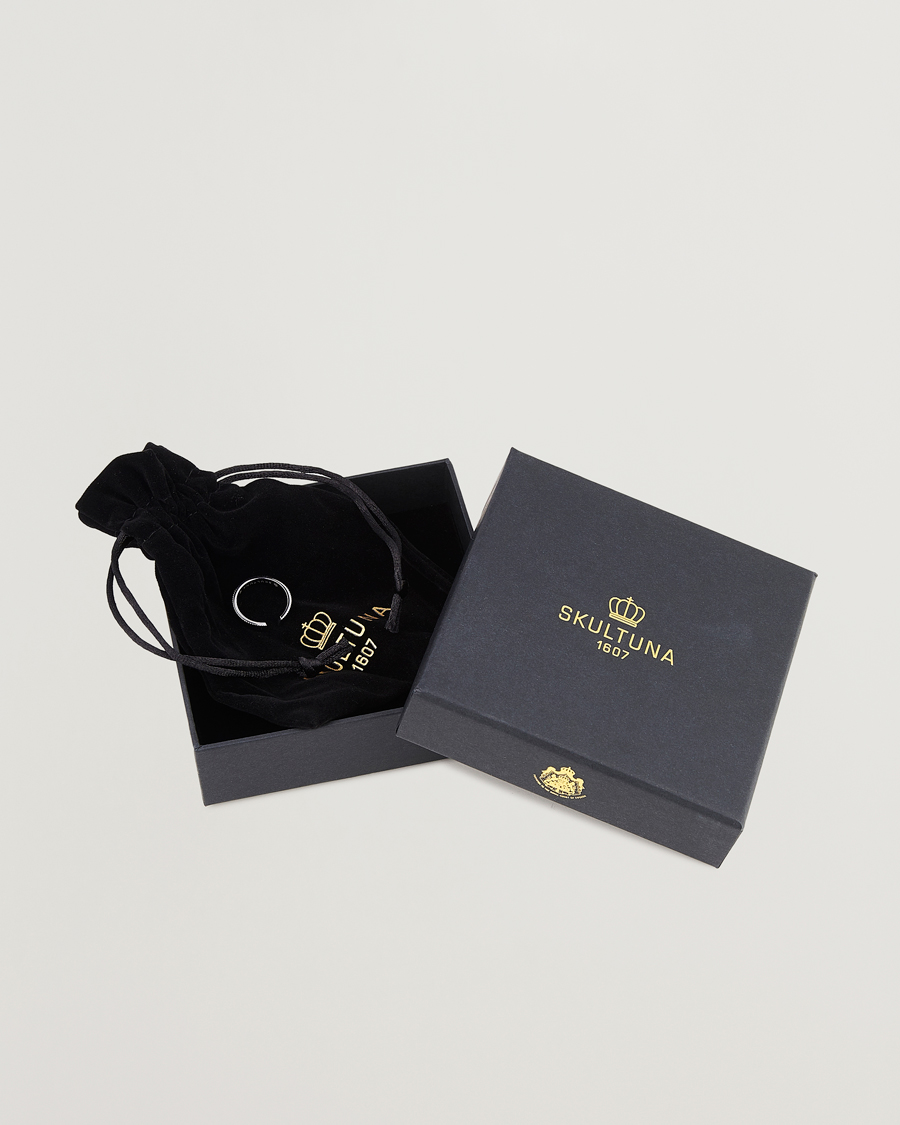 Uomini | Skultuna Ribbed Ring Steel | Skultuna | Ribbed Ring Steel