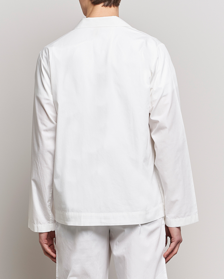 Uomini | Accappatoi & Pigiami | Tekla | Poplin Pyjama Shirt Alabaster White