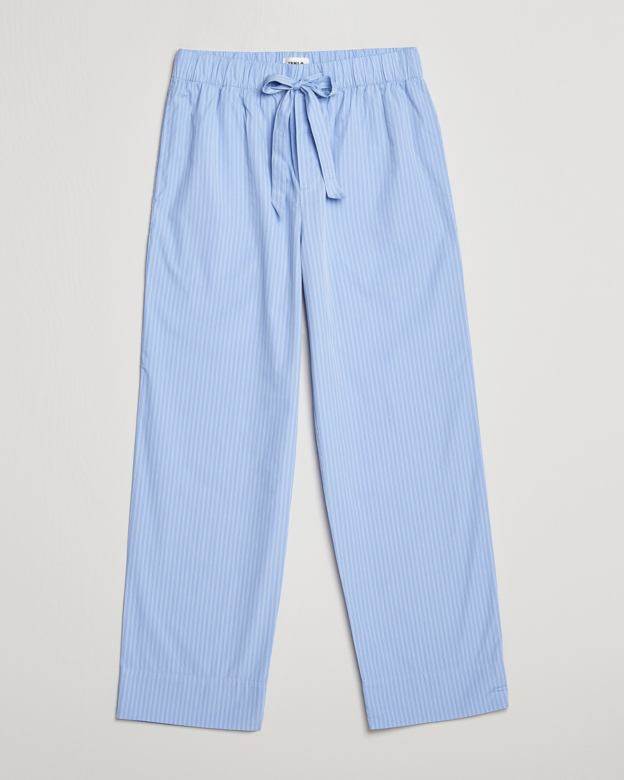 Uomini | Accappatoi & Pigiami | Tekla | Poplin Pyjama Pants Pin Stripes