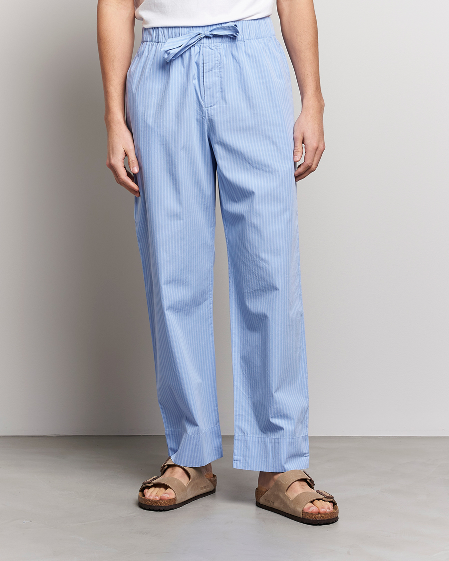 Uomini | Accappatoi & Pigiami | Tekla | Poplin Pyjama Pants Pin Stripes