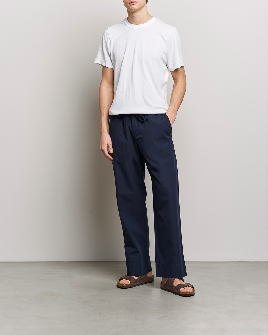 Uomini | Accappatoi & Pigiami | Tekla | Poplin Pyjama Pants True Navy
