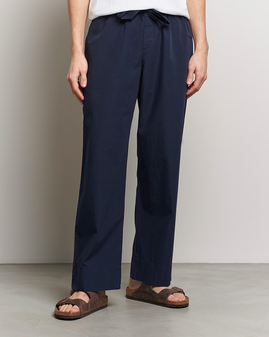 Uomini | Accappatoi & Pigiami | Tekla | Poplin Pyjama Pants True Navy
