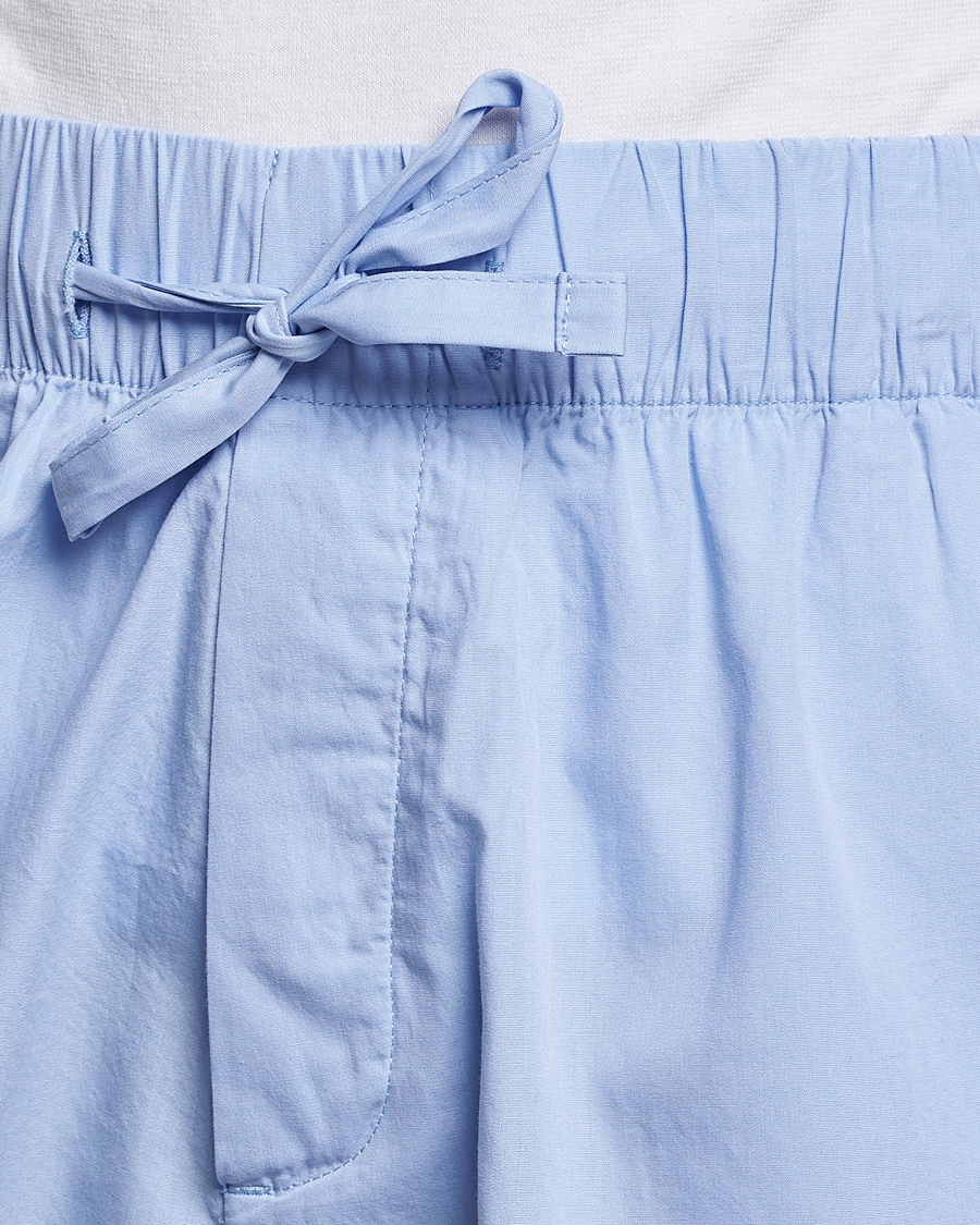 Uomini | Tekla Poplin Pyjama Shorts Light Blue | Tekla | Poplin Pyjama Shorts Light Blue