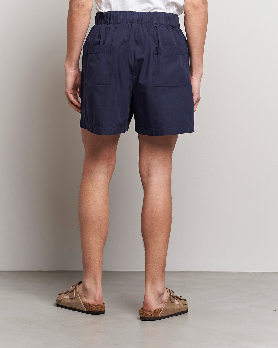 Uomini | Accappatoi & Pigiami | Tekla | Poplin Pyjama Shorts True Navy