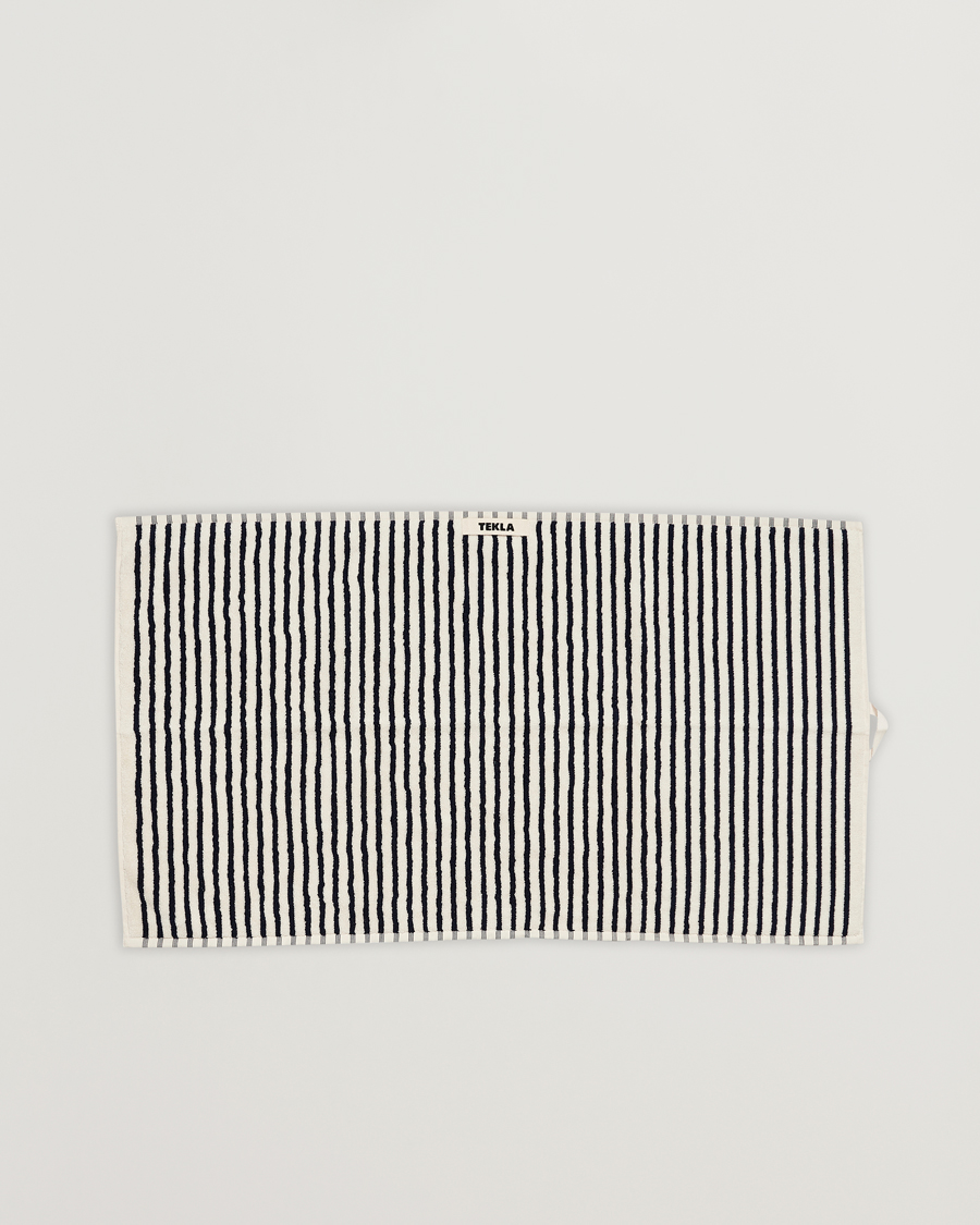 Uomini | Tessuti | Tekla | TeklaOrganic Terry Hand TowelSailor Stripes