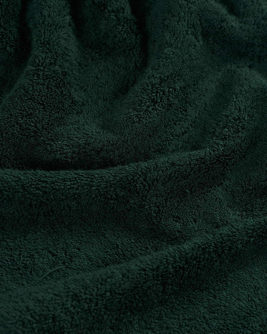 Uomini | Tessuti | Tekla | Organic Terry Bath Towel Forest Green