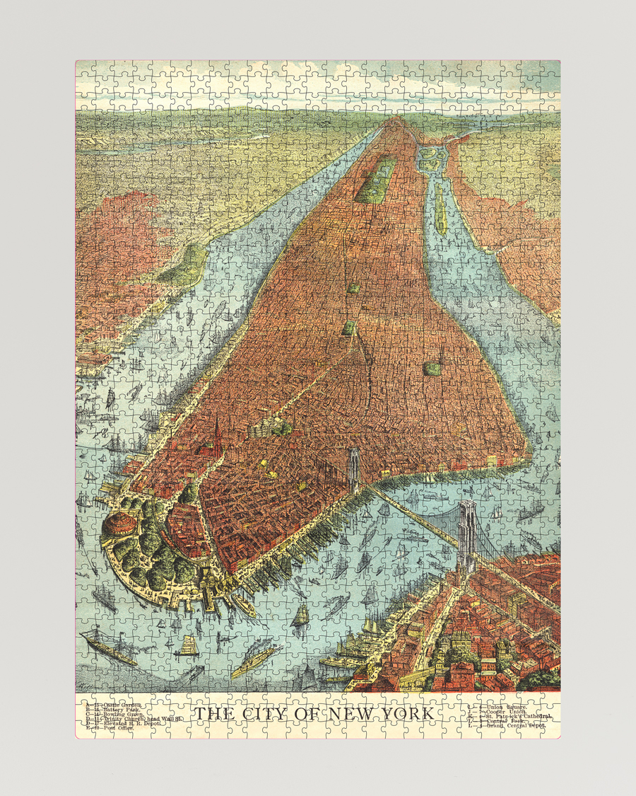 Uomini | Giochi | New Mags | John Derian-The City of New York 750 Pieces Puzzle