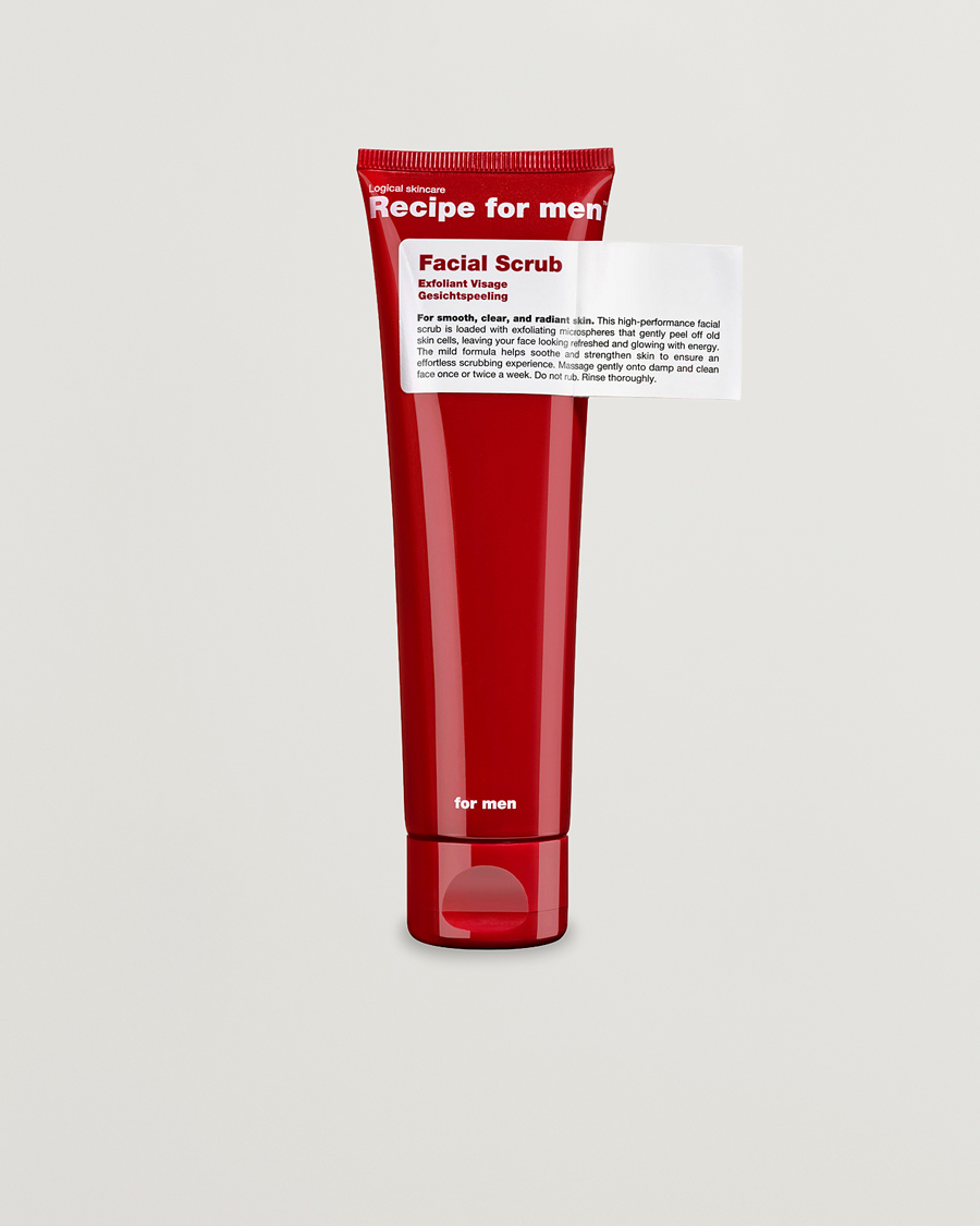 Uomini | Cura della pelle | Recipe for men | Facial Scrub 100ml