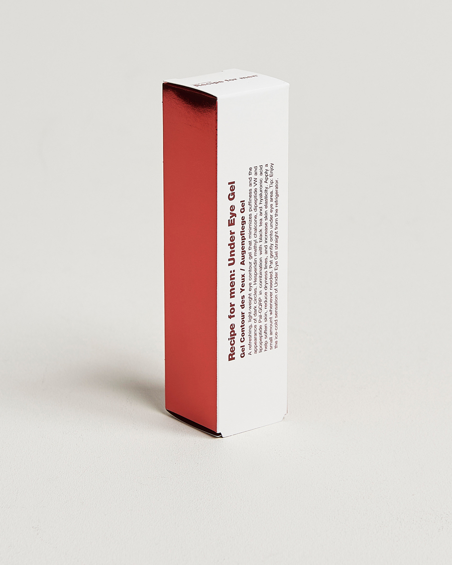 Uomini | Cura della pelle | Recipe for men | Under Eye Gel 20ml