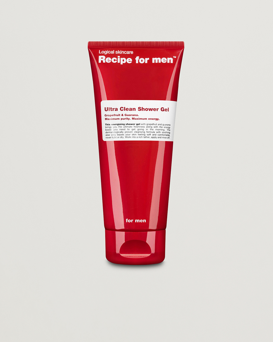 Uomini | Cura della pelle | Recipe for men | Ultra Clean Shower Gel 200ml