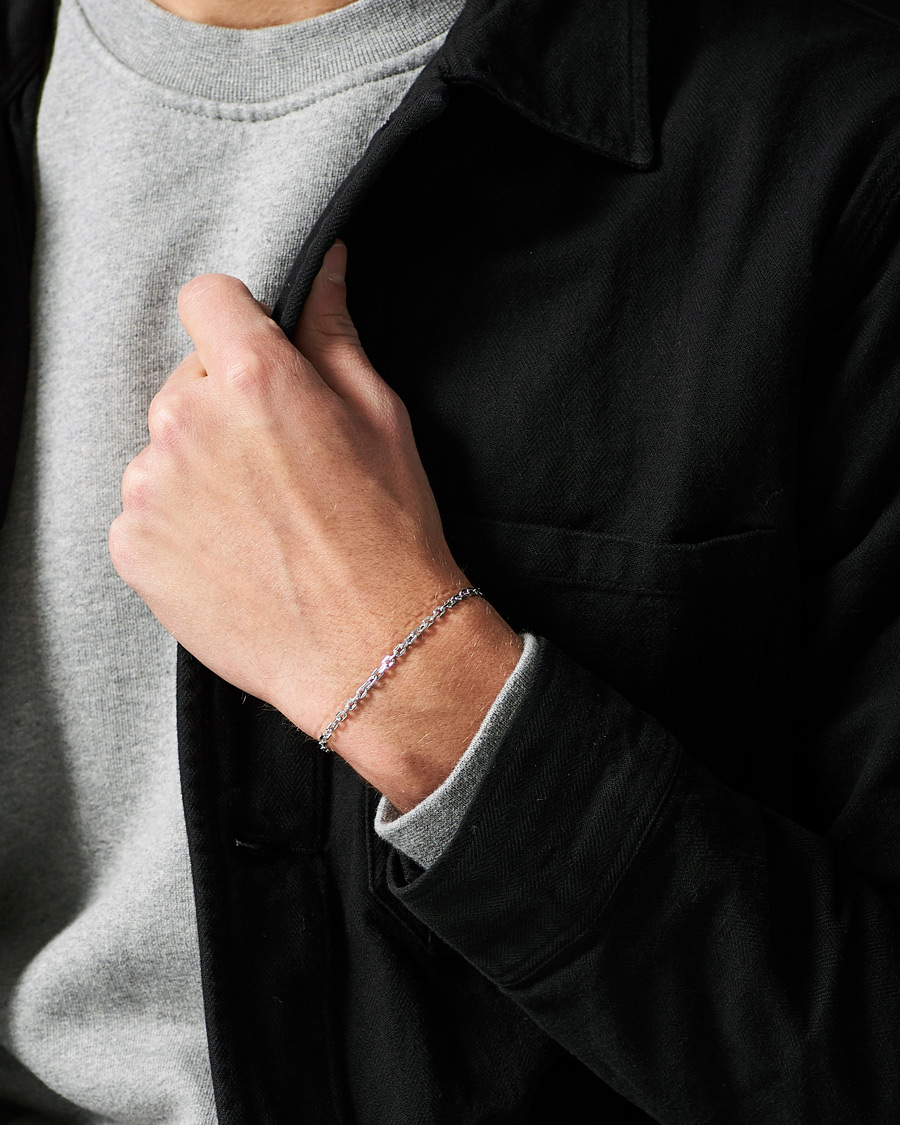 Uomini | Gioielli | Tom Wood | Anker Chain Bracelet Silver