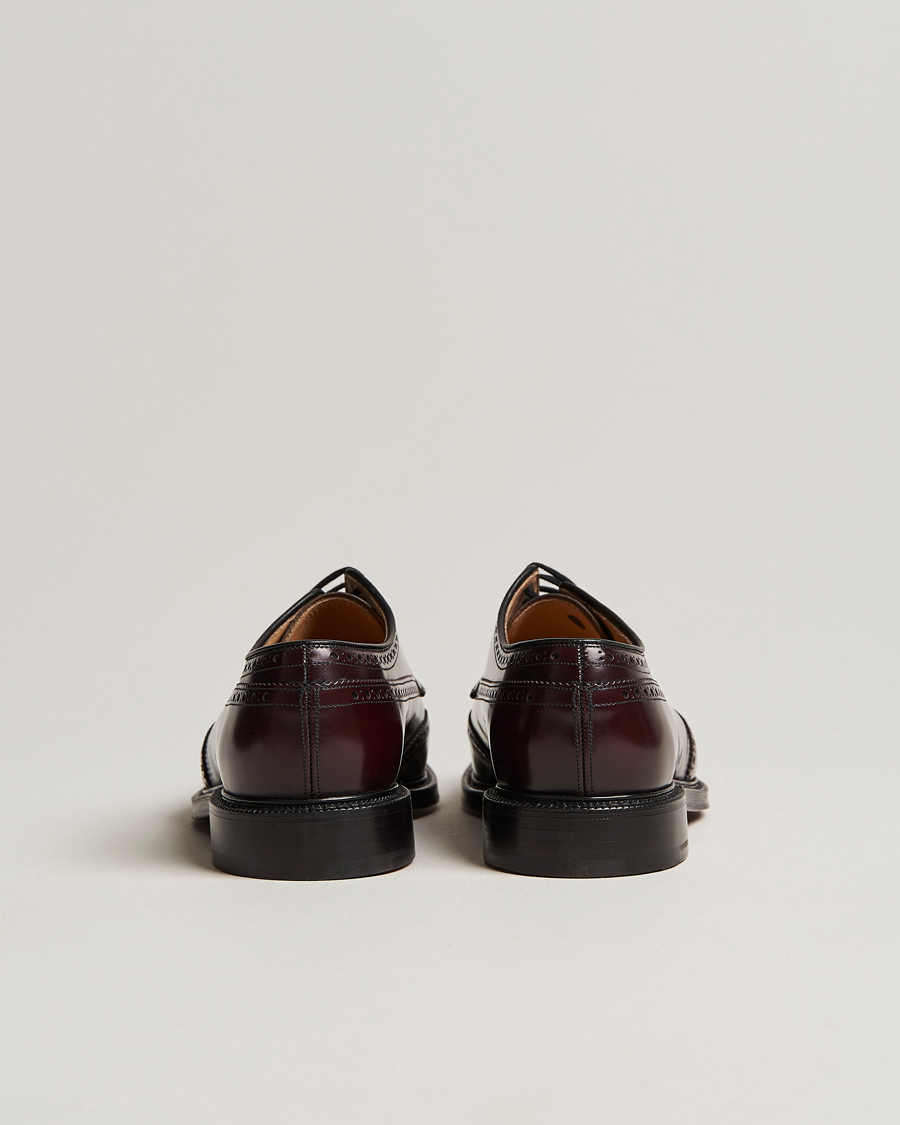 Uomini | Brogues | Church's | Grafton Polished Binder Brogue Burgundy