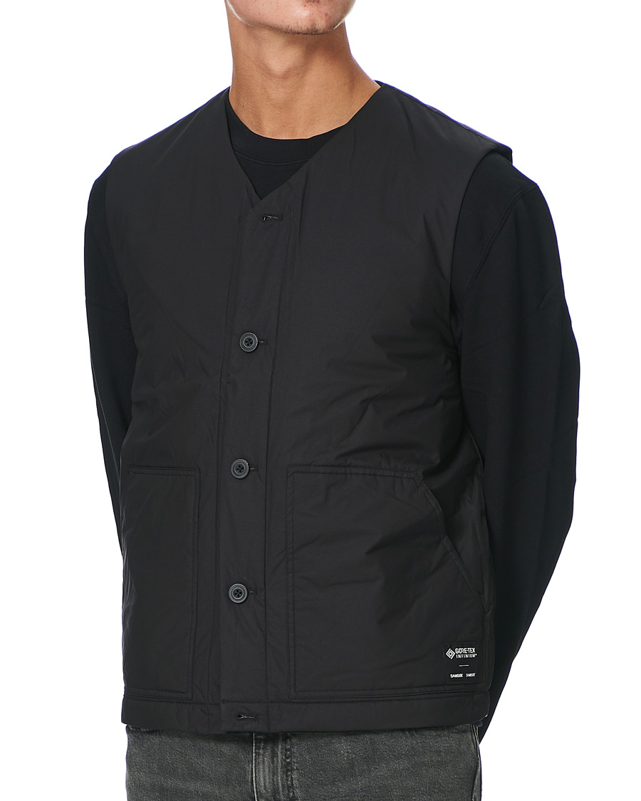Uomini | Giacche | Samsøe Samsøe | Samsøe & Samsøe Tom Gore-Tex Vest Black