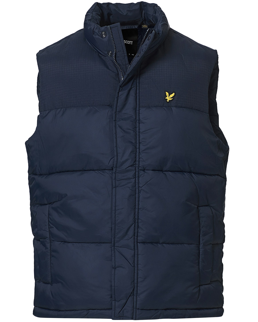 Uomini | Giacche | Lyle & Scott | Wadded Gilet Vest Dark Navy