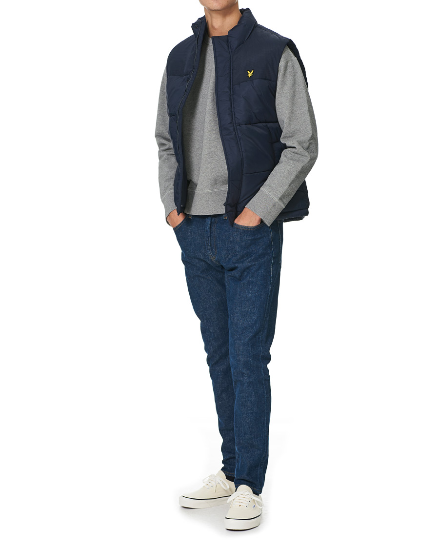 Uomini | Giacche | Lyle & Scott | Wadded Gilet Vest Dark Navy